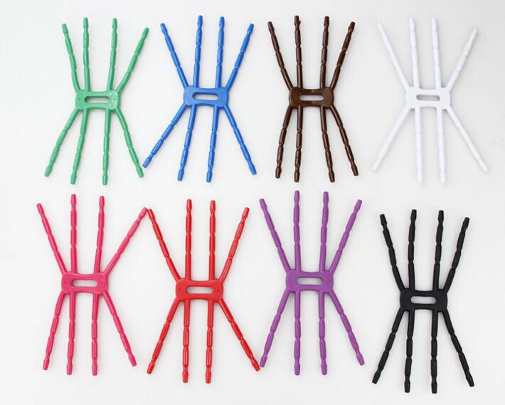 Promotional spider shape silicone lazy man mobile phone holder