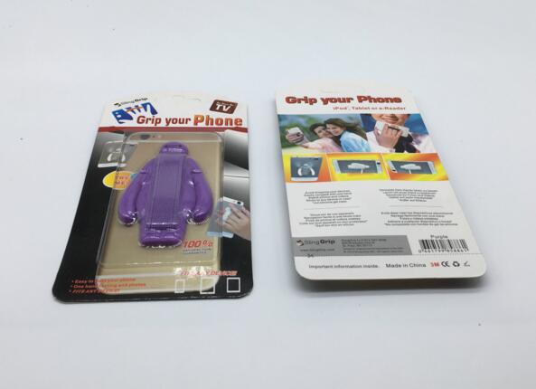 Promotional baymax shape 3m sticky mobile phone holder