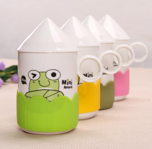 Promotional custom logo white color ceramic mug
