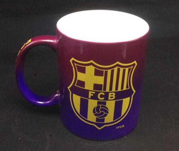 Promotional brown color coffee ceramic mug