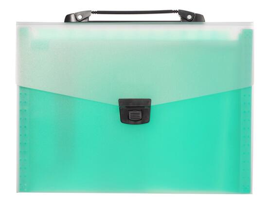 Promotional blue color 12 pocket expanding file folders or accordion file folder